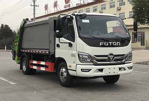福田鈴航壓縮式垃圾車(chē)